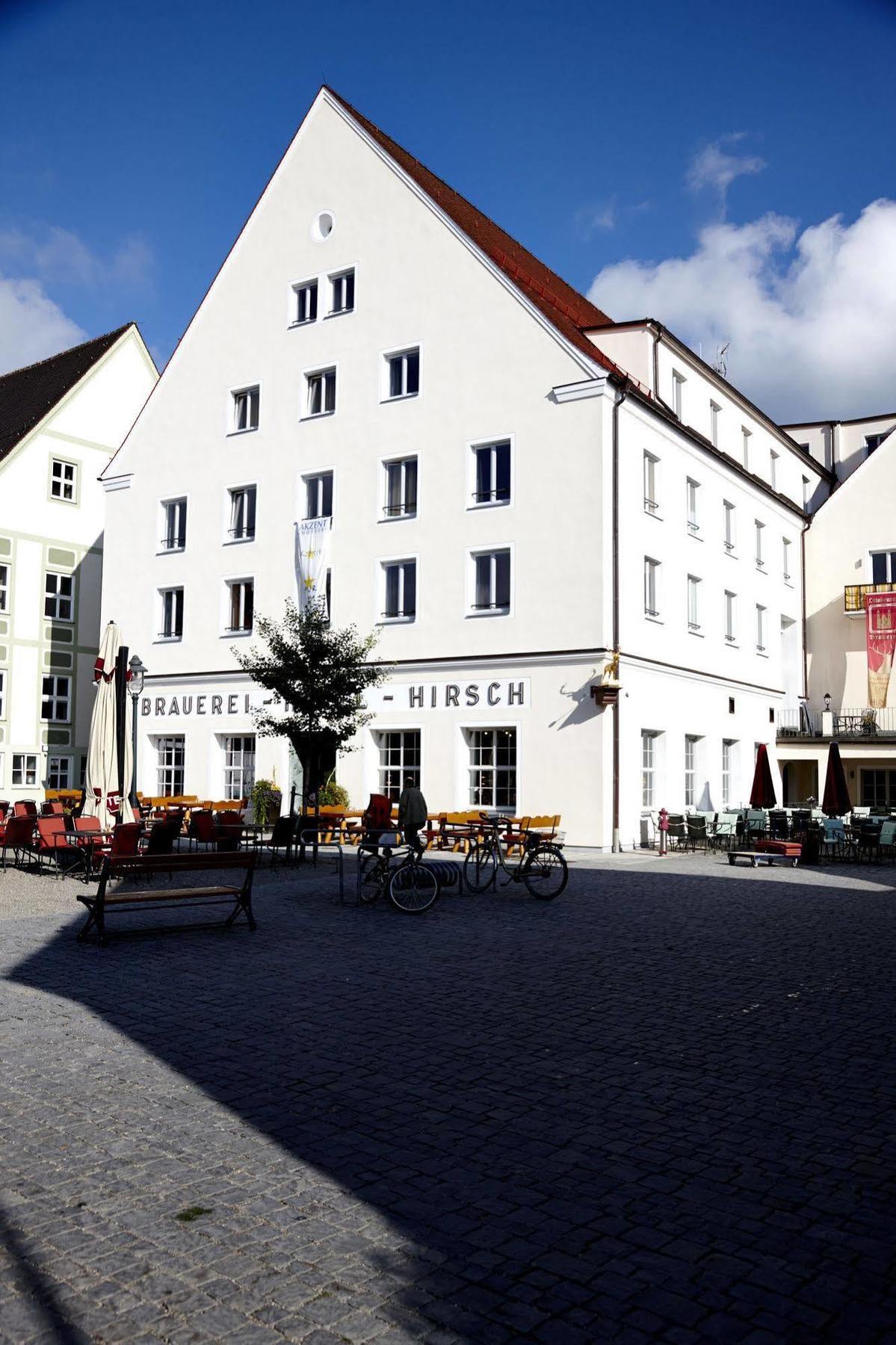 Akzent Brauerei Hotel Hirsch Ottobeuren Zewnętrze zdjęcie