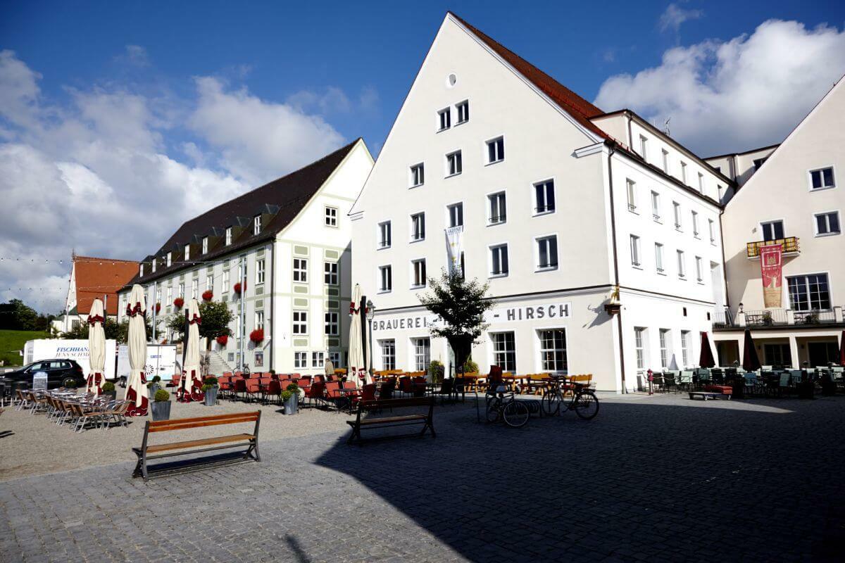 Akzent Brauerei Hotel Hirsch Ottobeuren Zewnętrze zdjęcie